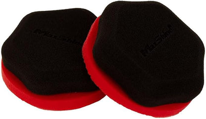 Maxshine Honeycomb Foam Precision Wax Applicator – 2-Pack | Soft High-Density Hexagonal Foam Pads for Car Wax, Polish, Sealant | Reusable, Lint-Free, Scratch-Safe Auto Detailing Tool