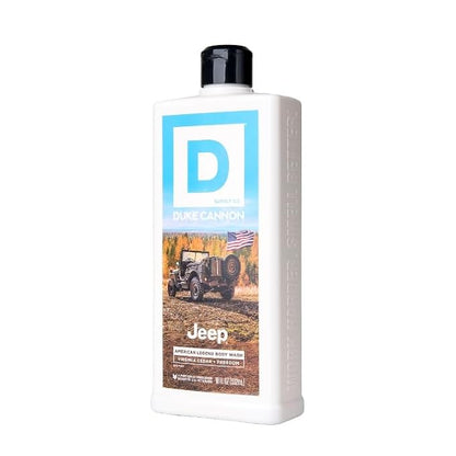 Duke Cannon Supply Co. Body Wash for Men – Jeep National Parks American Legend Scent – Thick, High-Viscosity Men's Body Wash