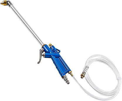 Car Air Engine Cleaning Spray Gun, High-Pressure Vehicle Sprayer Gun Cleaning Tool with Hose, Auto Cleaning Degreaser Sprayer Tool, Universal for SUV RV Truck (Bend Head)