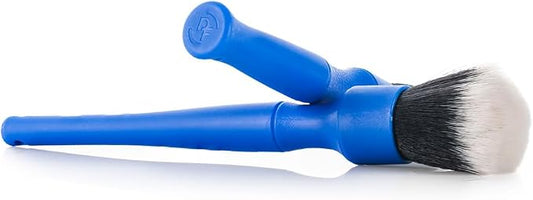 Detail Factory - Synthetic Detailing Brush Set - Ultra-Soft Interior Car Cleaning Brushes for, Screens, Emblems, & Tight Spaces - Blue