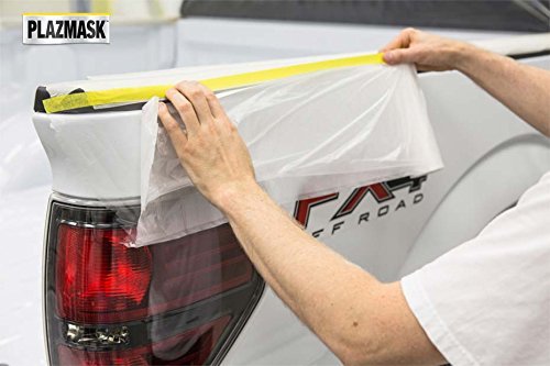 Pre-Taped Masking Film (2-Feet X 65-Feet, 12-Pack)