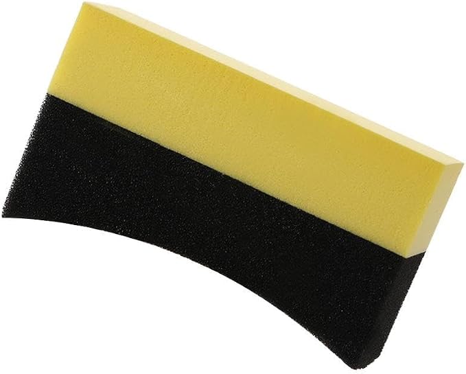 6 PCS Tire Applicator Dressing Shine Sponge, Color Polishing Sponge Tire Dressing Applicator Pads for Car Glass Painted Steel Cleaning Tools