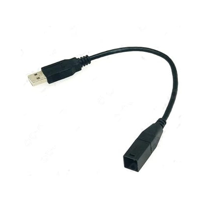 Car USB Adapter Plug Connector Cable Convertor for Toyota Honda Mazda Vehicles w/Original USB Function
