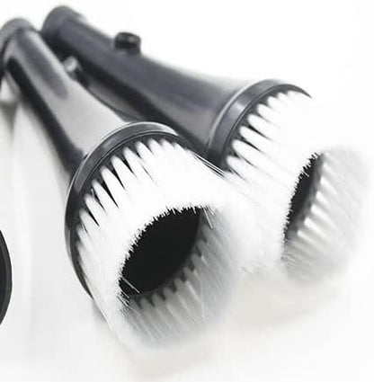 Plastic Rubber Cone Brush | Genuine Factory Replacement Part for The Classic z-010 Car Cleaning Gun & Tornado Air Blow Out Tool(4pcs/lot)