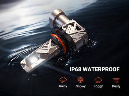 SEALIGHT 9005 H11 Lights Combo, 96,000LM Ultra-1000% Brighter S6-Pro with 2025 4th-Core LED Chips, 6500K hb3 h8 Combo or fog, Up 80,000hrs+ Lifespan, 3 Min Plug and Play,IP68, Pack of 4