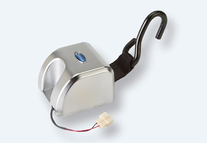 Q'Straint Q5-6210/11-ER4 Electrical Locking Retractor for Wheelchair Restraint During Vehicle Transit, 12V, 13FT of Webbing (4 Meters)