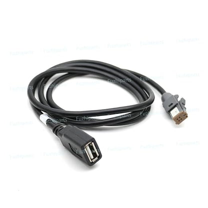 Car USB Adapter Plug Connector Convertor Extension Cable for Subaru Impreza Outback Suzuki Vitara SX4 for USB Card