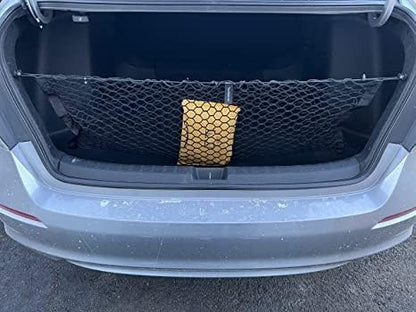 Envelope Style Automotive Elastic Trunk Mesh Cargo Net for Subaru Legacy 2020-2025 - Premium Trunk Organizer and Storage - Luggage Net for Sedan - Car Organizer for Subaru Legacy