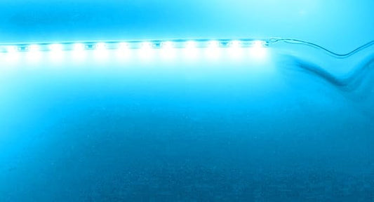iJDMTOY Aqua Ice Blue LED Background Illumination Lighting Kit Compatible with 2021-up Ford F150 Side Fender Emblem