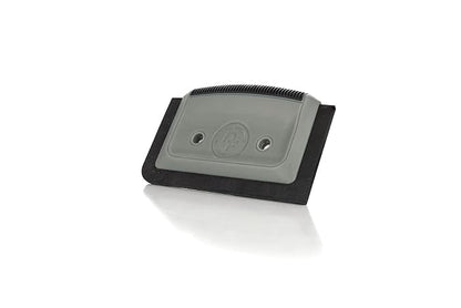 Detail Factory - Pet Hair Card - Perfect for Easily Removing Pet Hair from Automotive Carpet and Upholstery; Ergonomic Design; Durable Long Lasting Rubber Edge; Professional Grade (Grey & Black)