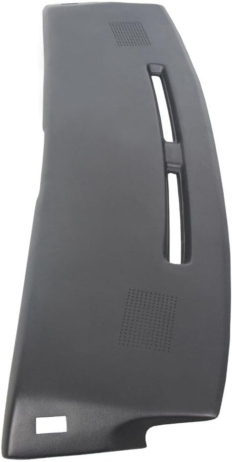 Dash Pad Overlay Cover Textured Black ABS Plastic Center for Chevy for Camaro 1984-1992 1 X Adhesive-Packing List BIK10154