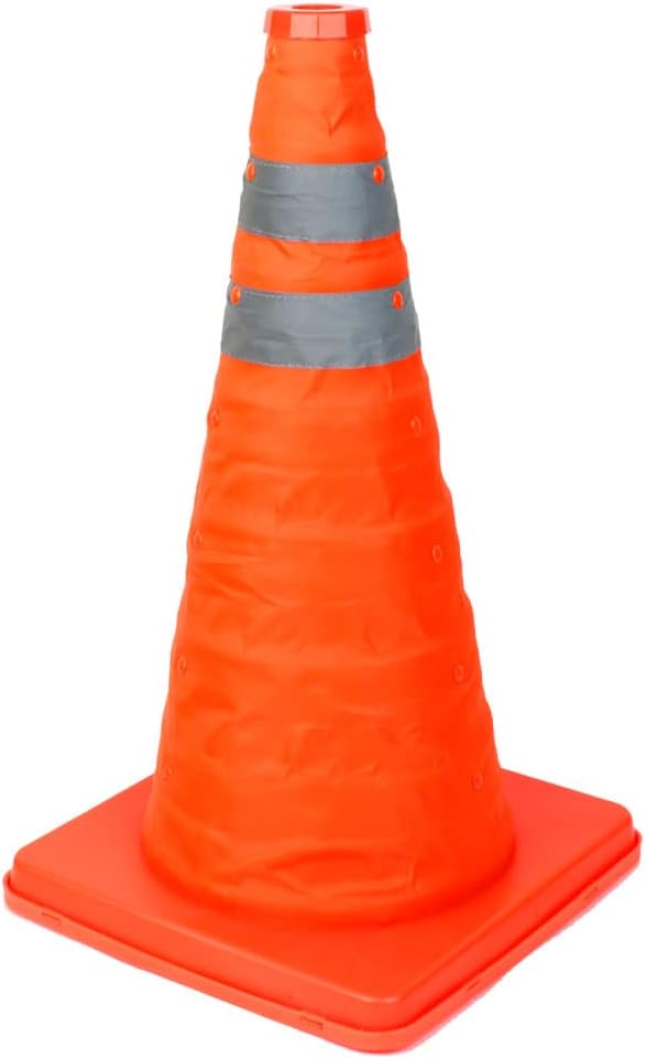 Ruilogod Accident Safety Accessory Collapsible Warning Safety Cone 43cm (id: d31 e34 8f8 e11 91c