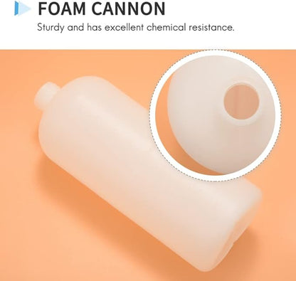 Foam Cannon Bottle Snow Soap Bottles Foam Empty Bottle for Pressure Washer Car Garden Lawn Roofs Cleaning, 2 Pack