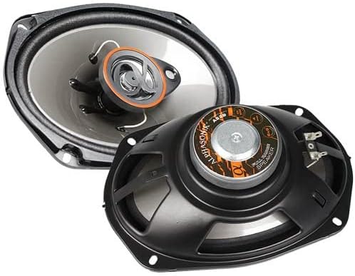 Alphasonik AS29 Loudspeakers 1 Pair of 6X9 500W Max 3-Way Speakers 4 Ohms Premium Quality Audio Door Speakers for Car or Truck Stereo Sound System
