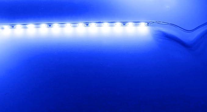 iJDMTOY Ultra Blue LED Background Illumination Lighting Kit Compatible with 2021-up Ford F150 Side Fender Emblem