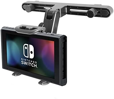 Macally Tablet Holder for Car Headrest | iPad Backseat Mount for Kids | Fits 4.7-11" Devices | Perfect for Long Car Trips