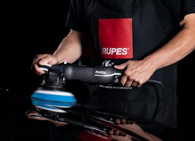 RUPES Coarse Random Orbital Foam pad (Blue) Ø 80/100mm, Single Pad