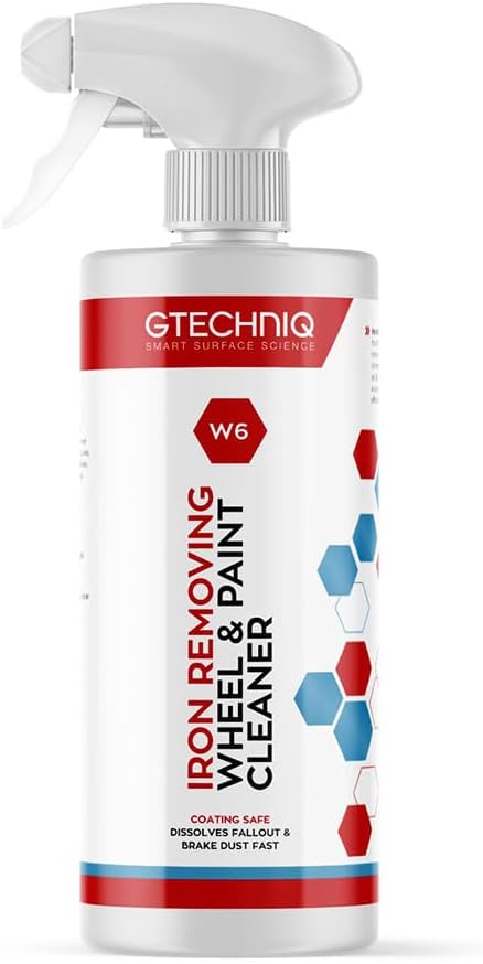 Gtechniq - Wheel Care Kit T2 Tyre Dressing for Car Tyre Shine + W6 Iron and General Fallout Remover for Cars