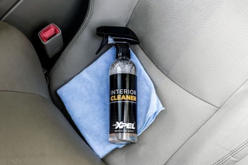 XPEL Interior Cleaner 16 oz - Premium Multi-Surface Detailing for Leather, Vinyl & Plastic - Advanced Formula, Gentle Yet Powerful, Refreshing Scent - Convenient Spray Bottle for Precision Cleaning