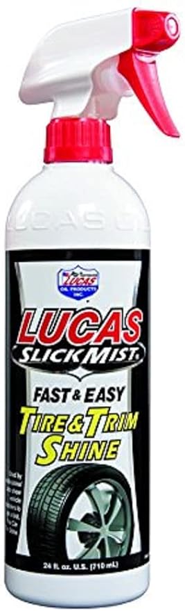 Tire Shine, Slick Mist Tire and Trim, 24 oz Spray Bottle, Set of 6