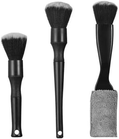 Car Detailing Brush Set Interior Dust Brush,Cleaning Tool Efficient Dust Removal for Car Interior,Computers,Keyboards,Digital Device