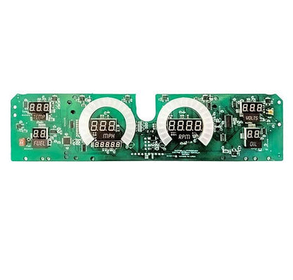 Intellitronix LED Digital Replacement Gauge Panel for 1977-1990 Chevrolet Impala & Caprice - Complete Dash Cluster Upgrade with Speedometer, Tachometer & Sending Units (Teal)
