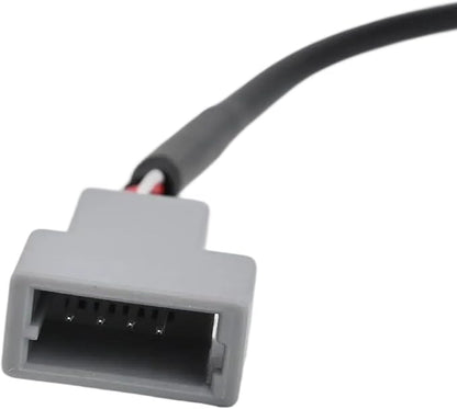 USB Adapter Cable 4 Pin USB2.0 Female to Male Connector Compatible with Hyundai-Kia Android-Multimedia System, ABS 20cm Extension for In-Car Audio Interface Wiring Behind Radio Installation(USB)
