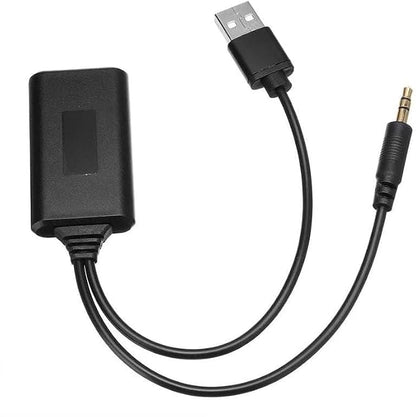 Bluetooth Audio Adapter Auto Aux 3.5mm Car USB Receiver Cable for Speaker Music