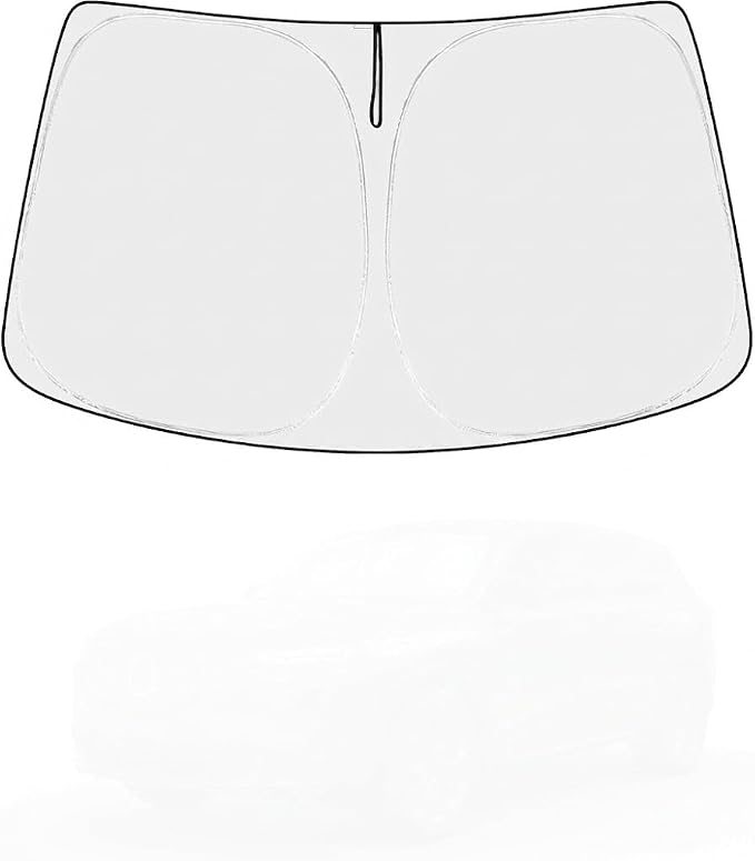 Proadsy Windshield Sun Shade for Acura MDX 2022-2025 2026 4-Layer Foldable Front Sunshade Protector Sun Visor Blocks UV Rays Keep Car Cooler Accessories