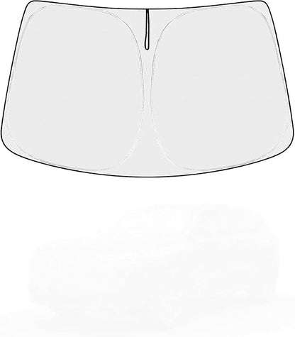 Proadsy Windshield Sun Shade for Acura MDX 2022-2025 2026 4-Layer Foldable Front Sunshade Protector Sun Visor Blocks UV Rays Keep Car Cooler Accessories