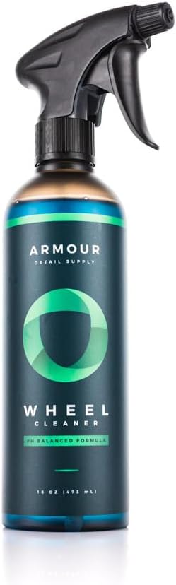 Armour Detail Supply - Wheel Cleaner - pH Neutral, Color-Changing Formula for Safe Brake Dust Removal – High-Cling Foam, Safe on All Finishes - 16oz