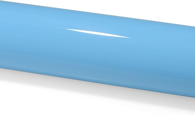 60"x300" (5FTx25FT) PPF Paint Protection Film Gloss Light Blue Self Healing Auto Bra Vinyl Wrap Invisible Scratches Shield Sheet DIY with Tool Kit