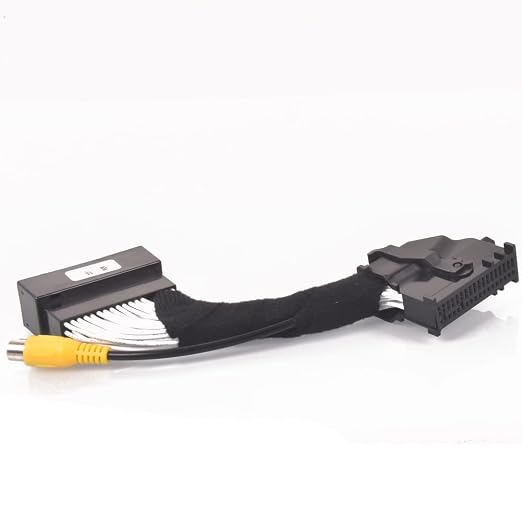 54PIN Aftermarket Rearview Backup Camera Video Harness Adapter Compatible with Ford & Lincoln Sync 2 & Sync 3 Converter Upgrade