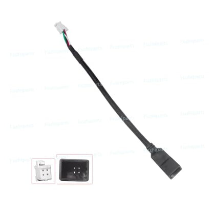 4Pin Car USB Adapter Plug Connector Cable for Subaru Impreza Outback Suzuki Vitara SX4 Retain Original USB for Android Radio