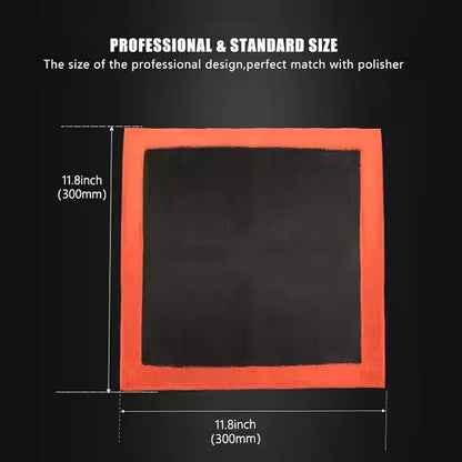 SPTA Professional Detail Products - Clay Decontamination Towel - Effective Cleaning & Release of Paint Contaminants; Fine Grade Microfiber Car Towel; Enhance Gloss & Depth of Color -12" x 12" -CB308