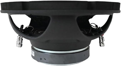 Alphasonik ASW10D AS Series 10" 900 Watts Max / 300 Watts RMS Dual 4 Ohm Car Subwoofer Stamped Steel Basket with Stronium Magnet Non Pressed Paper Cone Audio Speaker Bass Sub Woofer