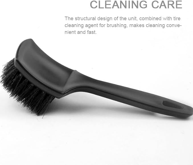 Carpet Brushes for Cleaning, Scrub Brush for Floor Mats, Cleaning Brush for Car Interior and Home, Simple and Practical (1, Black)