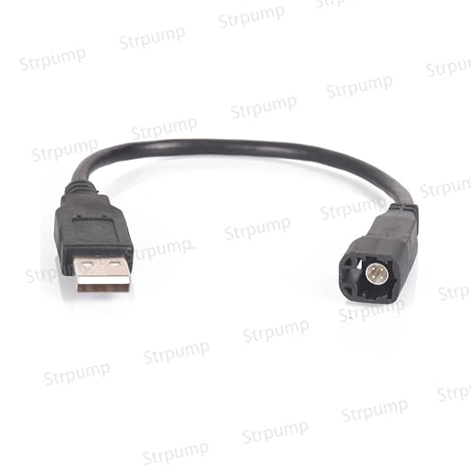 4Pin Car USB Adapter Plug Connector Cable Convertor for VW Skoda Octavia RCD 510 310 300 RNS315 w/Original USB Function