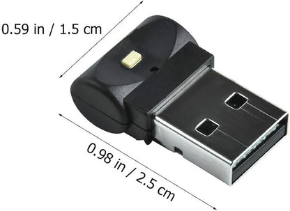 Abaodam 4 Pcs USB Ambient Light Led Nightlight Goblincore Room Decor Mini Led USB Keychain Car Lamp Night Light Car Decorative Lamp Accessories Abs Underfoot