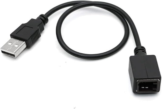 Aftermarket Android Car Radio Stereo 4 Pin Original USB Cable Adapter Cord USB to Female Plug Connector Compatible for Subaru Outback Suzuki Vitara SX4