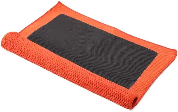 SPTA Professional Detail Products - Clay Decontamination Towel - Effective Cleaning & Release of Paint Contaminants; Fine Grade Microfiber Car Towel; Enhance Gloss & Depth of Color -12" x 12" -CB308