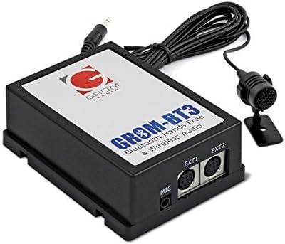 GROM TOYNB3 Bluetooth AUX Car Adapter Kit, Compatible with Android iPhone Smartphones, Compatible with Select stereos in Toyota Scion Lexus 2003-2012