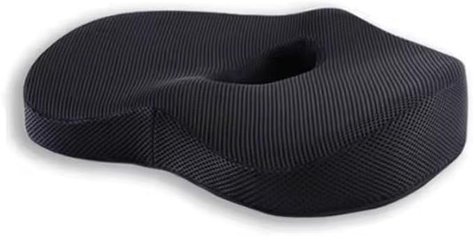DonutRelax Seat Cushion – Ergonomic Donut Pillow for Tailbone & Pressure Relief, Breathable Mesh Cushion for Office Chair, Home, Car & Wheelchair