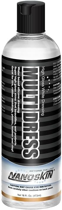 Nanoskin High Gloss Water Based, Silicone White Tire Dressing [NA-MDS16], 16 oz.
