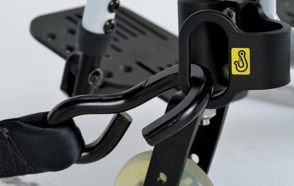 Q’Straint Q-10010 QRT-360 Wheelchair Tie-Down Kit – 4 Fully Automatic Retractors with L-Track Fittings for Vans, Buses & Paratransit Vehicles