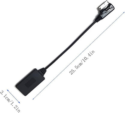 Bluetooth Adapter Compatible with Mercedes Benz Car Apple Android Phone Music MMI Interface Wireless Cable Capable Devices