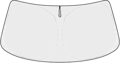 Proadsy 2026 Upgrade Front Windshield Sun Shade Foldable Sunshade Protector Sun Visor Custom Fit Chrysler 300 300C 2011-2023 Accessories