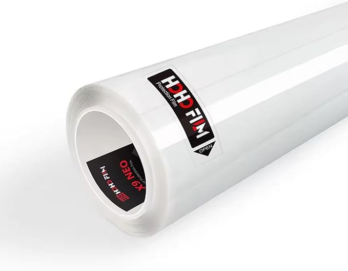 HOHOFILM TPU PPF Hydrophobic Clear Paint Protection Film Self Healing Car Clear Glossy Wrap Film (X9 NEO, 60" x20ft)