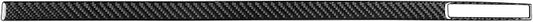 Real Premium Soft Carbon Fiber Compatible with Dodge Charger 2008 2009 2010 Decor Car Co-Pilot Side Dashboard Trim Strip Sticker Interior Accessories Decal Cover Style A Black
