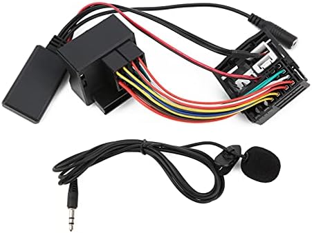 Acouto for RCD 510 Bluetooth Module, Car Microphone with AUX Bluetooth Adapter for RNS 310 510 for RCD 300 310 510, Microphone Adapter Auxiliary Audio Wire 150cm/59in Length Replacement